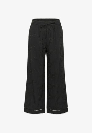 Cream ANAIS - Pantalones - pitch black