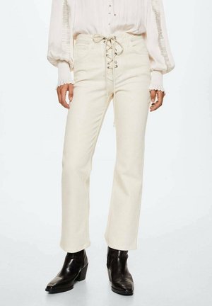 Jeans Straight Leg - beige