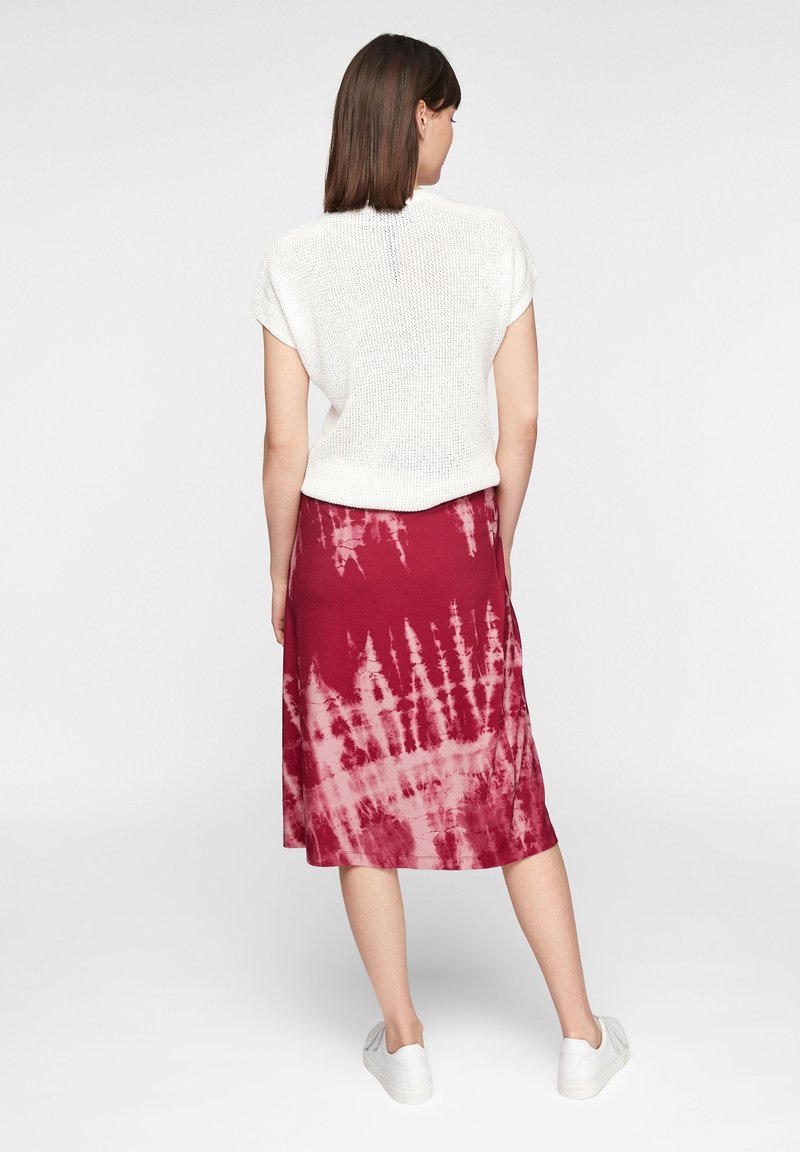 Damen Jeansröcke | comma casual identity A-Linien-Rock magenta batik/pink - BW56306 Damen Jeansröcke | comma casual identity A-Linien-Rock magenta batik/pink - BW56306