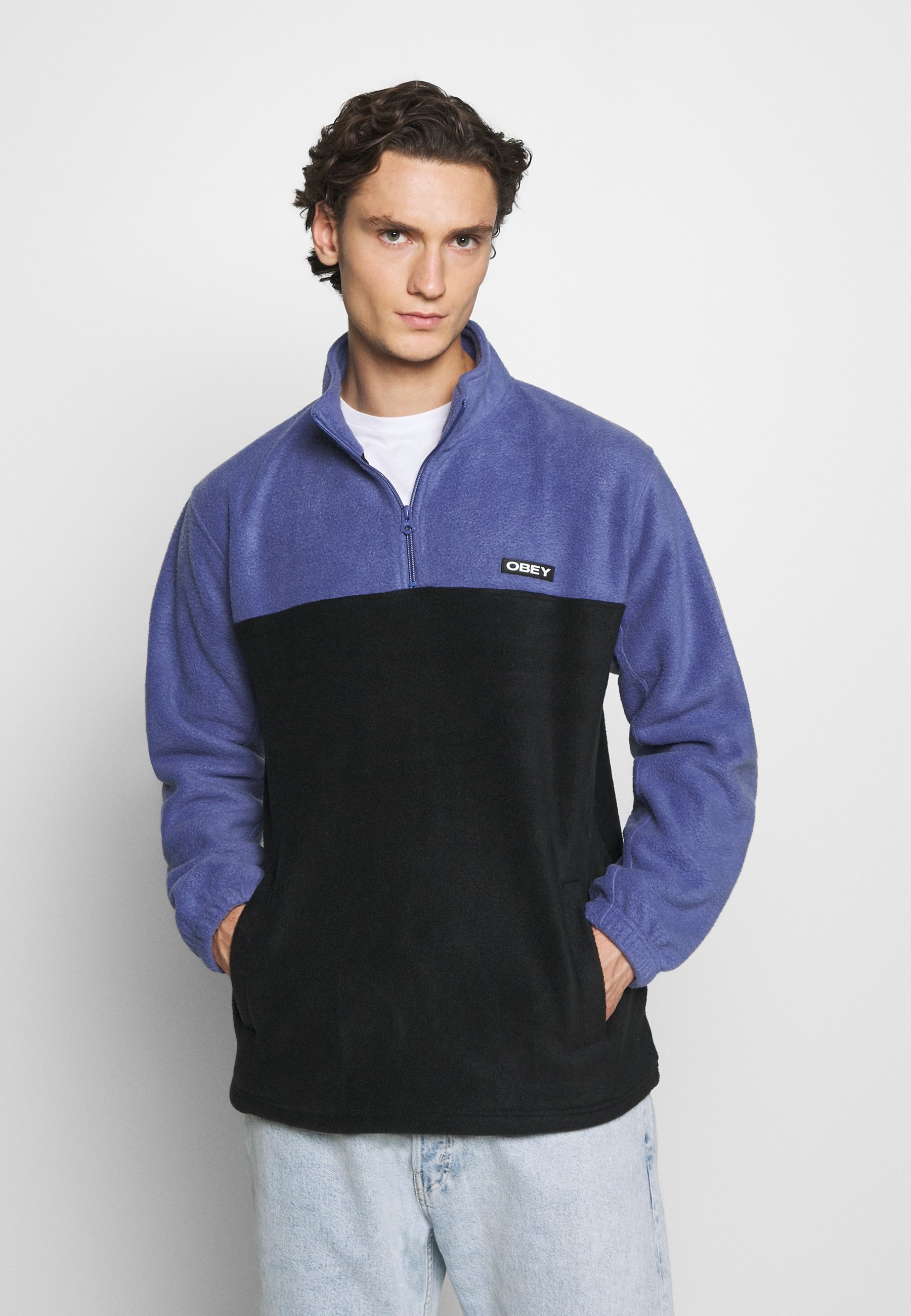Obey Clothing EULOGY MOCK NECK ZIP 