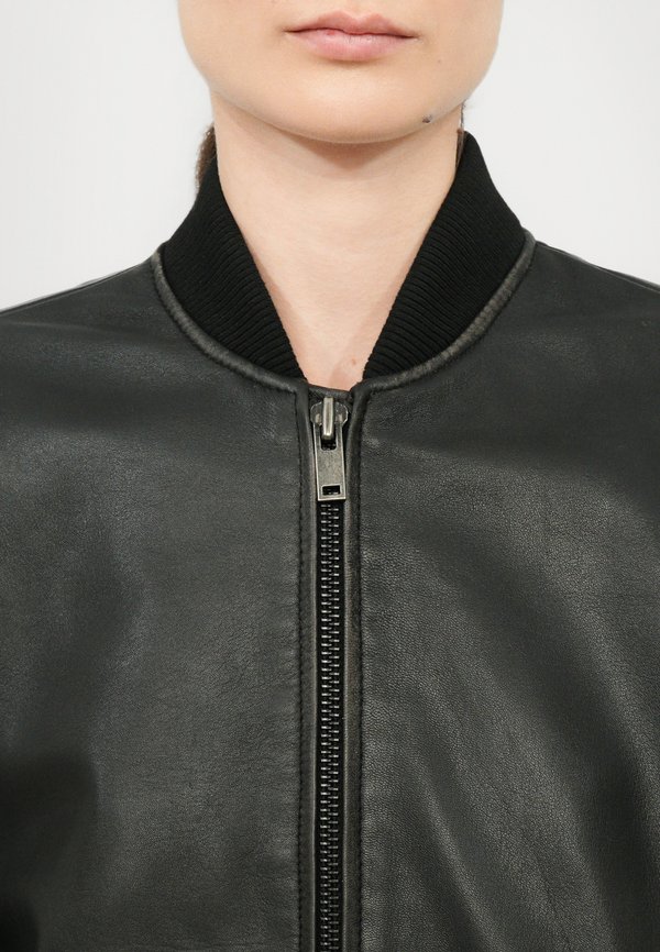 TATTICO - Leather jacket - nero2