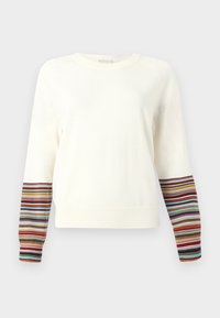WOMENS CREW NECK - Striktrøje - white