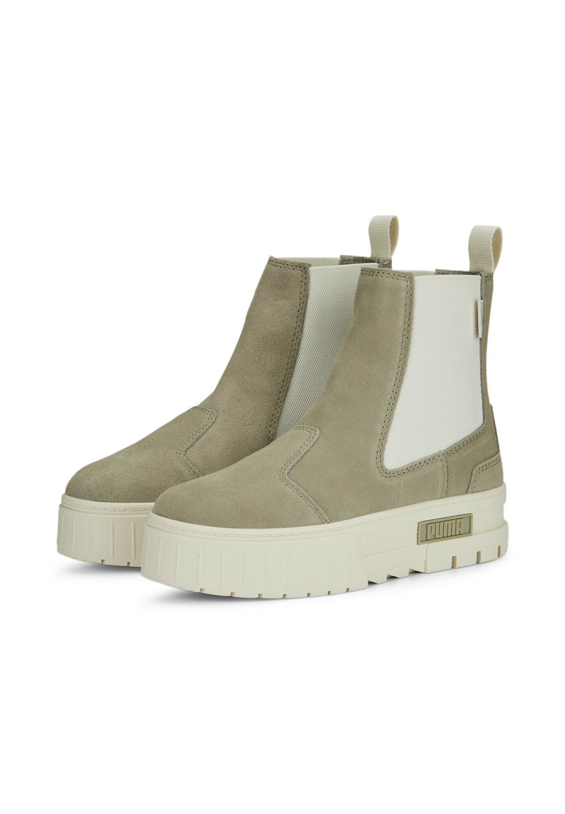 Puma MAYZE - Kotníková obuv - birch