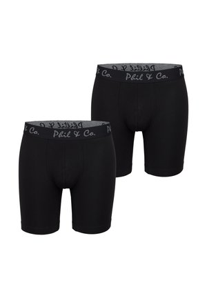 LONG BOXER BRIEFS - Trunks - black black