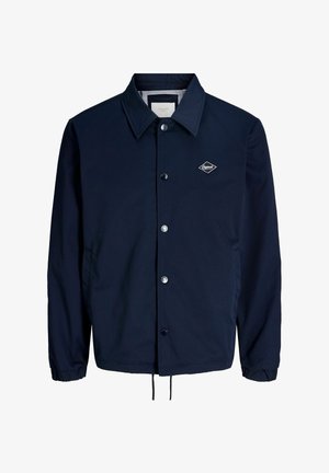 Jack & Jones, OVERSHIRT PLUS SIZE OVERSHIRT - Letná bunda - sky captain