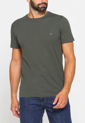 Carrera Jeans, CREW NECK TEE - T-shirt basic - dark green