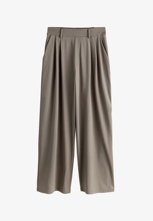 Next, WIDE - Pantalones - taupe brown