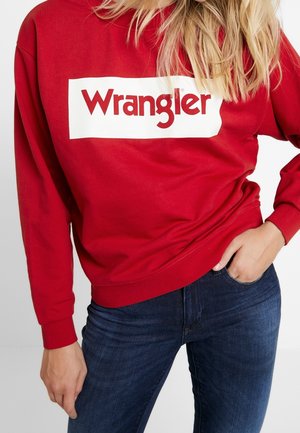 Sweatshirt - red