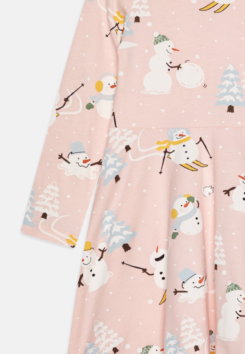 Lindex SKATERDRESS - Jersey dress - light dusty pink/pink - Zalando.ie