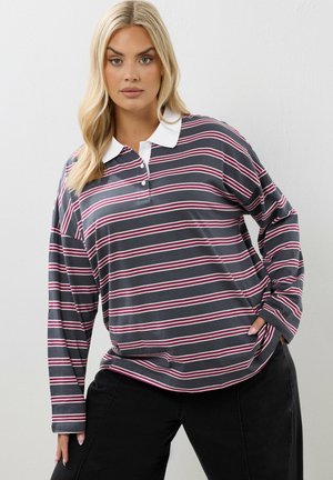 CURVE RUGBY COLLAR  - Piké - grey
