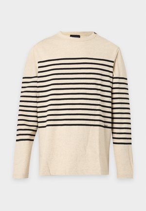 Emporio Armani, JUMPER - Strickpullover - ecru/black