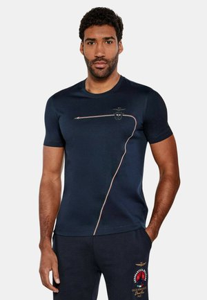 T-shirt con stampa - blu