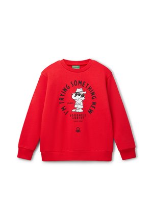 SNOOPY PEANUTS - Sweatshirt - red