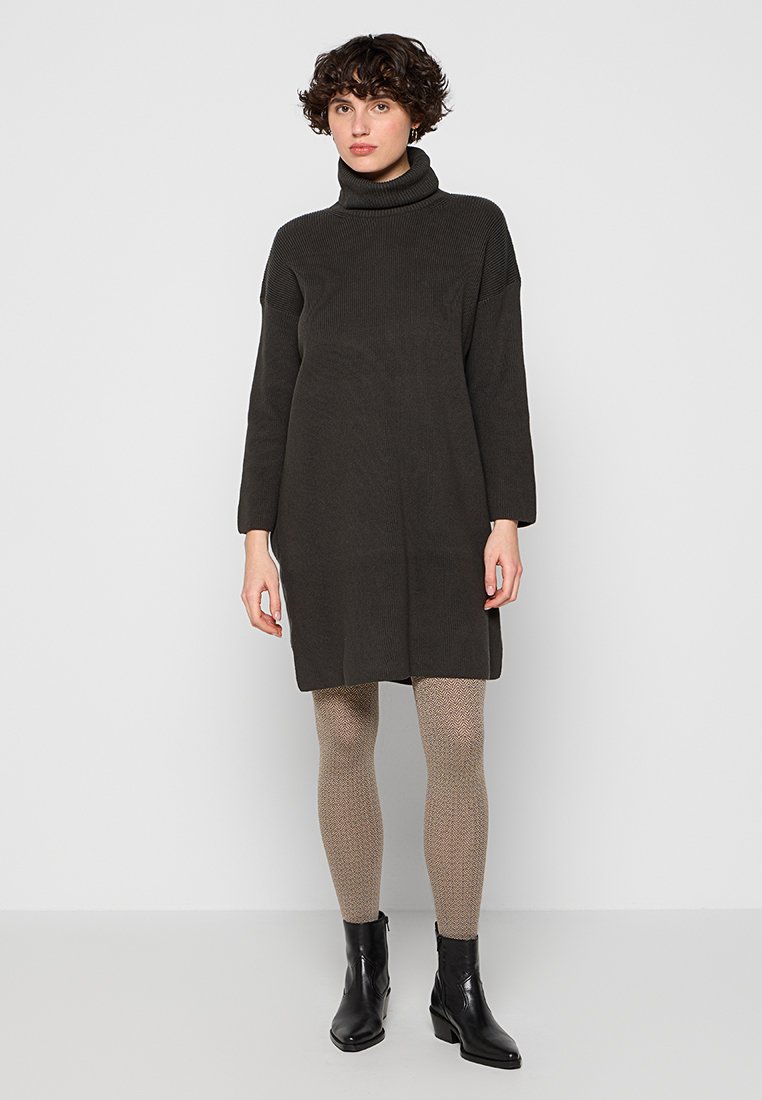 Barbour Gebreide jurk olijfgroen