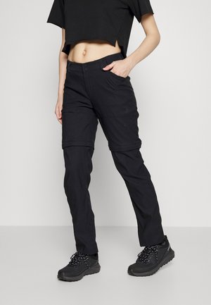 ICONIQ ZIP OFF PANTS - Hlače - black