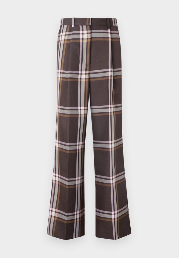 FRONT PLEAT LONG STRAIGHT PANTS CASUAL TAILORING - Trousers4