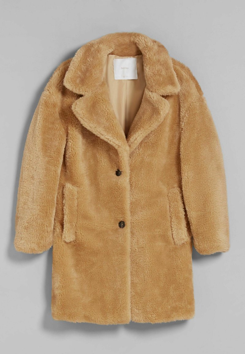 Bershka Wintermantel camel Bershka Wintermantel camel