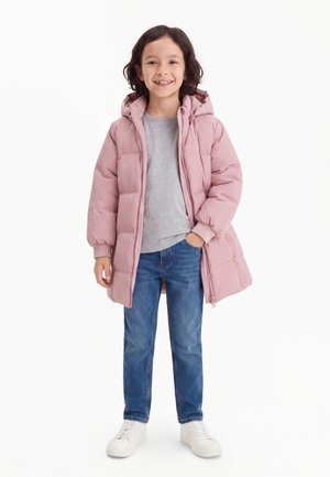 Name it, NKFMUSK PUFFER JACKET LONG - Abrigo de invierno - woodrose
