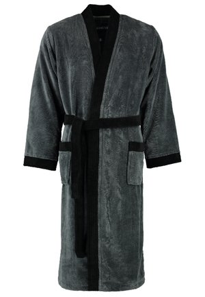 JACK - Bademantel - anthrazit/schwarz