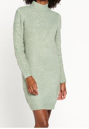Vestido de punto - khaki