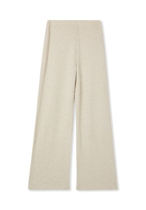 Terranova WIDE LEG - Pantaloni sportivi - avorio melange