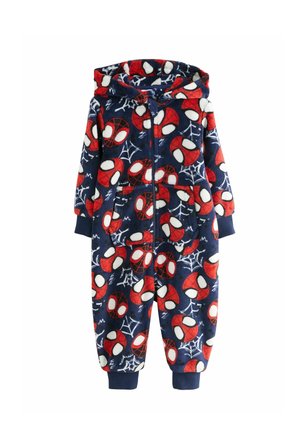 REGULAR FIT  LICENSE ALL-IN-ONE  . - Strampler - navy red spiderman
