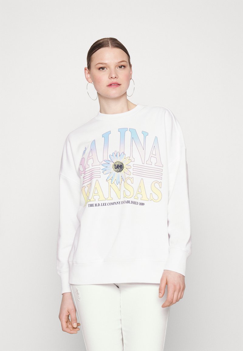 Lee SEASONAL Sweatshirt bright white/weiß Zalando.at