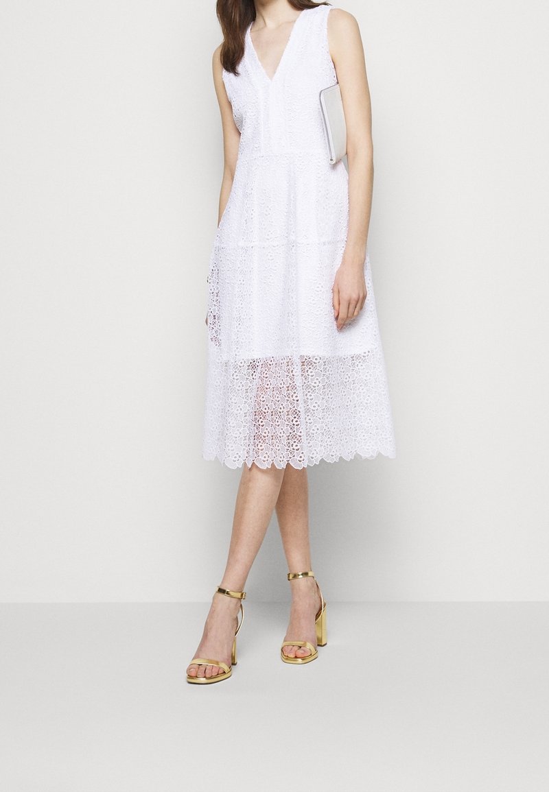 MICHAEL Michael Kors Cocktail dress / Party dress - white - (Pre-owned) - Zalando.ie MICHAEL Michael Kors Cocktail dress / Party dress - white - (Pre-owned) - Zalando.ie