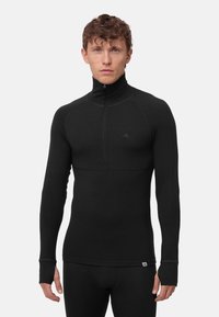 Danish Endurance HALFZIP - Strickpullover - black