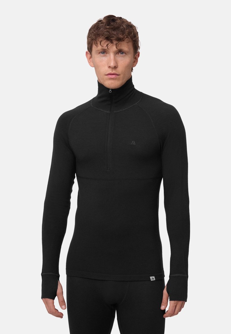 Danish Endurance HALFZIP - Strickpullover - black