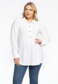 YOEK PUFF SLEEVE DETAIL - Bluse - ecru