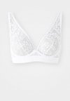 WIRE BRA - Liemenėlė su trikampio formos kaušeliais - white