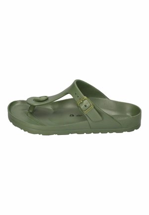 PLAKTON SWIM COLLECTION ZEHENTRENNER - Bade-Zehentrenner - kaki