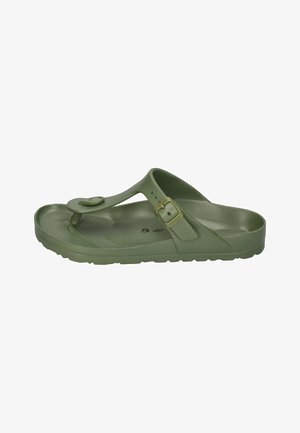 PLAKTON SWIM COLLECTION ZEHENTRENNER - Bade-Zehentrenner - kaki