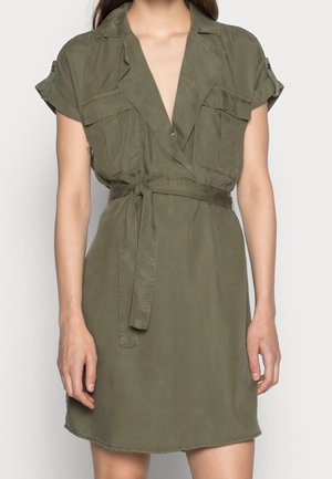 Blusenkleid - olive