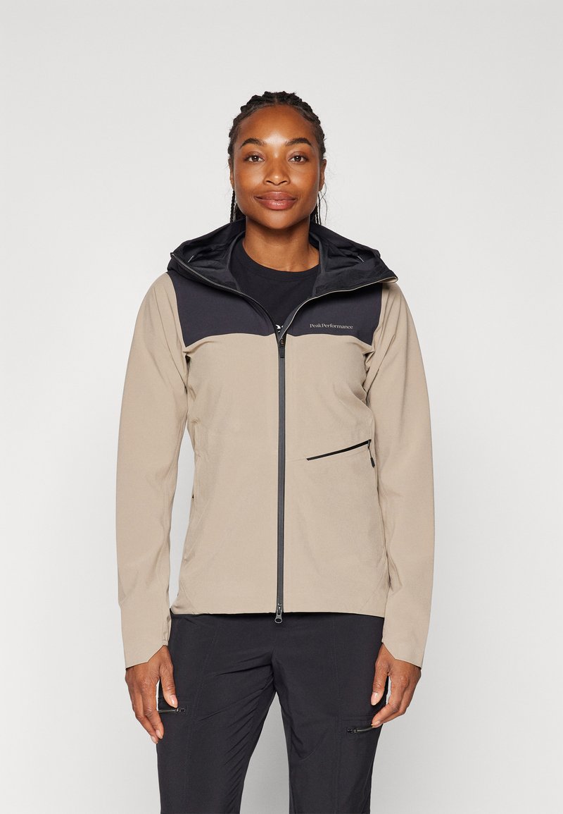 Peak Performance COMMUTER HIPE  - Impermeabile - avid beige/black
