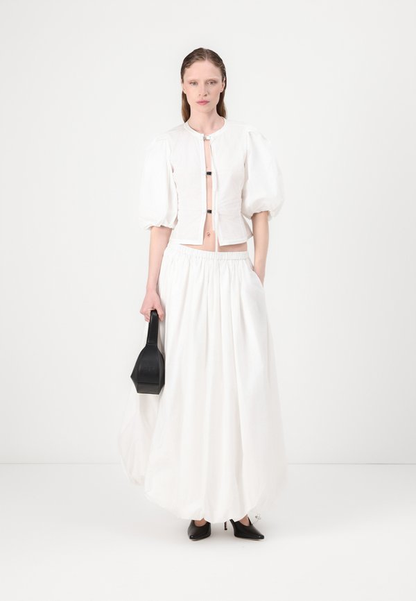 JOHNNY GONNA - Maxi skirt - bianco2