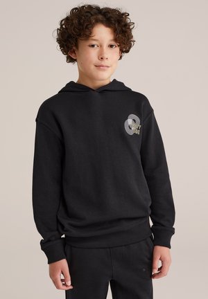 WE Fashion SALTY DOG - Pulover s kapuco - black