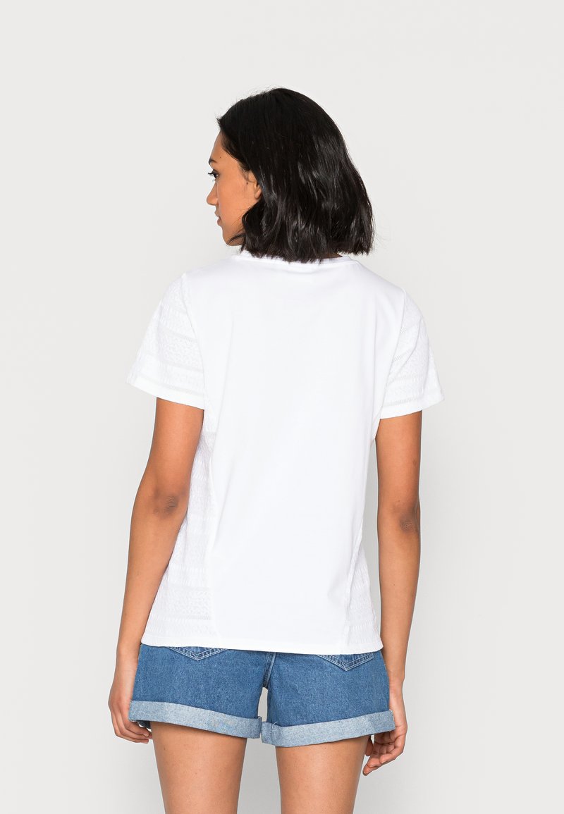 Damen T-Shirts | Vila VITRIVA ABRO T-Shirt basic cloud dancer/weiß - GK82981 Damen T-Shirts | Vila VITRIVA ABRO T-Shirt basic cloud dancer/weiß - GK82981