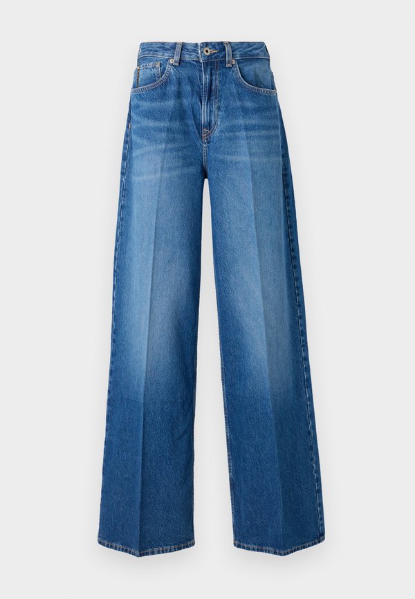 WIDE LEG JAIMY - Flared Jeans - denim4