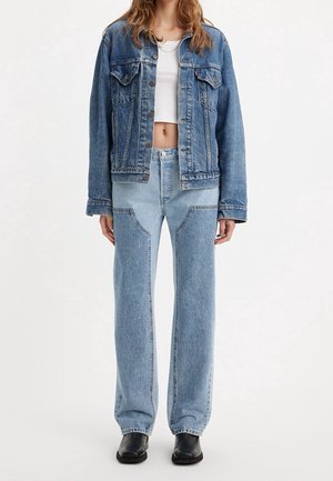 Jean droit - blue denim