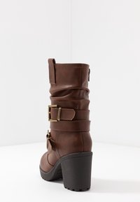 Anna Field Botines con plataforma - brown