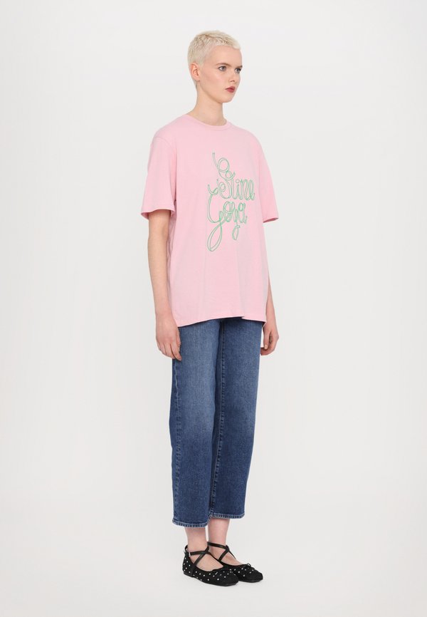 SHORT SLEEVE - Print T-shirt - ribbon logo3