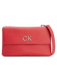 Calvin Klein RE LOCK  - Borsa a tracolla - racing red