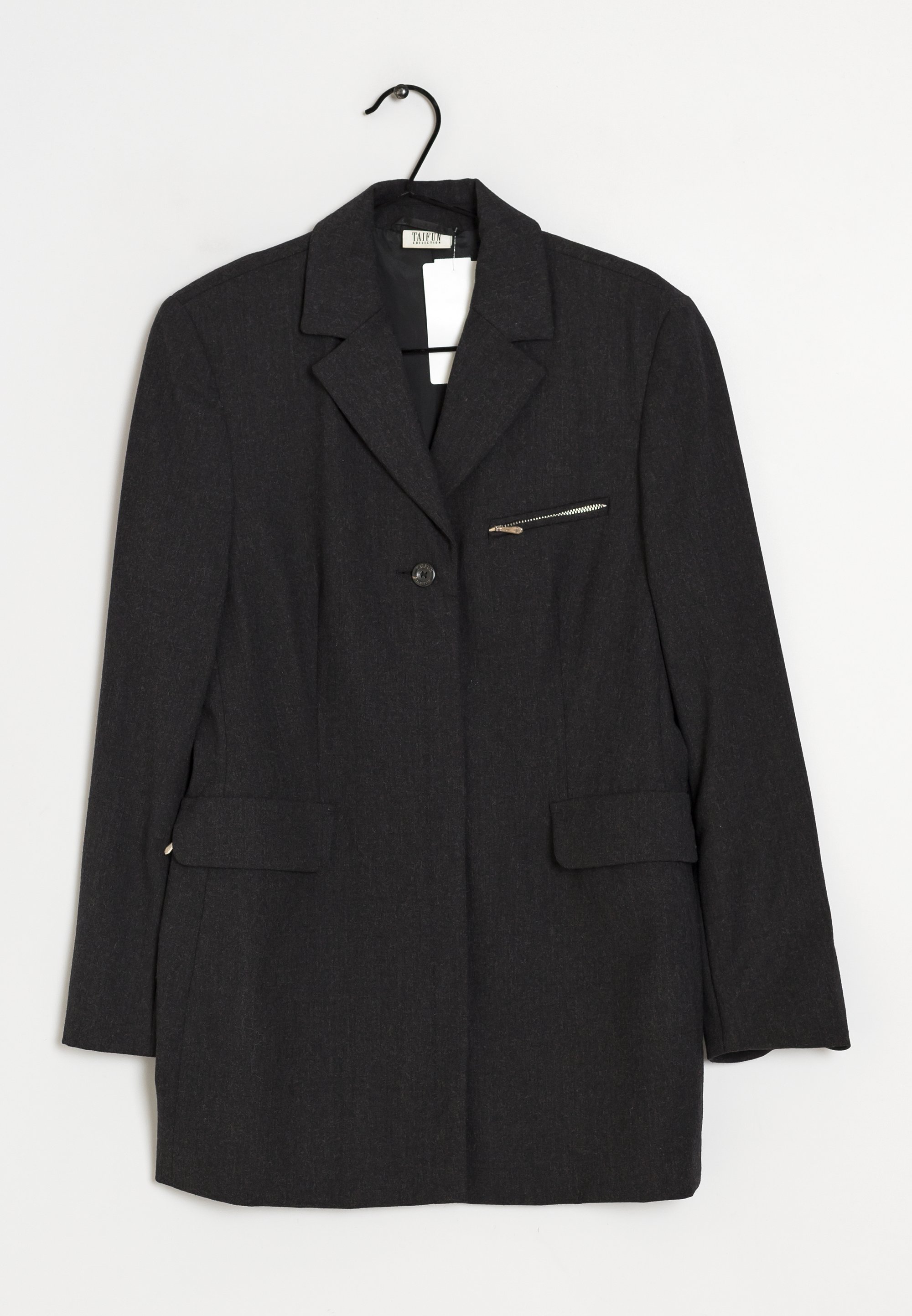 Taifun Boucle Kurzmantel Schwarz Steppmantel Rot Taifun