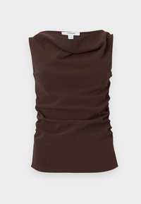 No seleccionado, chocolate brown