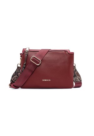 Cross body bag - dark red