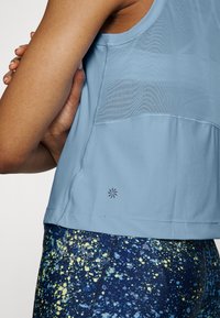 Athleta ULTIMATE MUSCLE TANK - Top - quarry blue