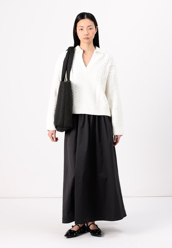 OBJLEYLA PULLOVER - Jumper - cloud dancer2