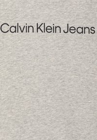 Calvin Klein Jeans LOGO REGULAR UNISEX - Felpa - light grey heather